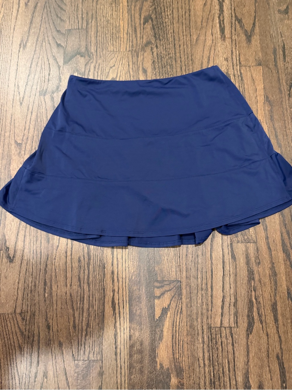 Hill House Navy Flared Skort